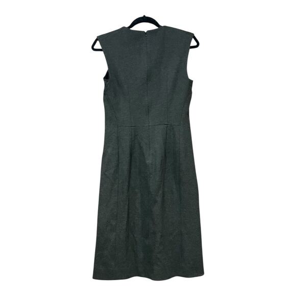 M.M. Lafleur Dress Woman 8 Gray - Picture 3 of 3